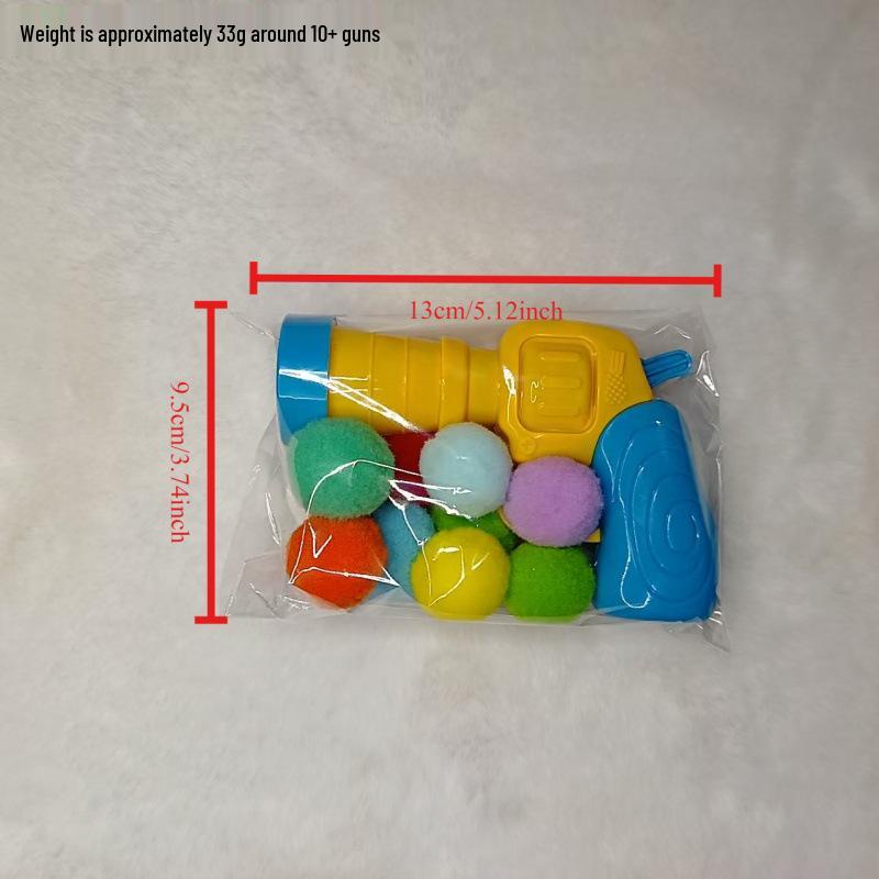 Interactive Cat Toys: Plush Gun & Self-Hi Toys