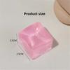 10 Pcs Mini Release Stress Transparent Small Ice Block Pinch Music Children Simulation  Relaxing Mood Squeezing Toy Birthday Gif
