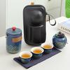 Modern Simplicity, One Pot, Three Cups Of Outdoor Tea, Portable Travel Tea Set, Storage, Business Gifts, Express Cup