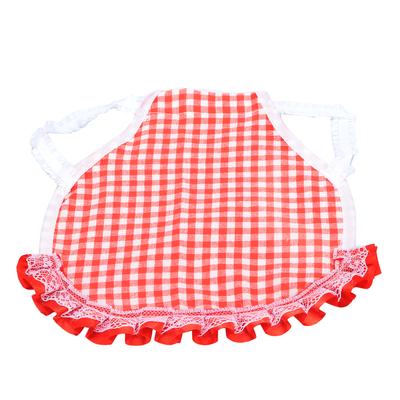 Chicken Saddle Plaid Chicken Vest with Elastic Band for Chicken Back and Wing Protection