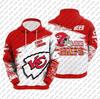 Pánské a dámské 3D mikiny Fotbalové tréninkové mikiny Missouri Kansas City Rugby Kc Rugby Dresy Volný Nadměrný Ležérní Top