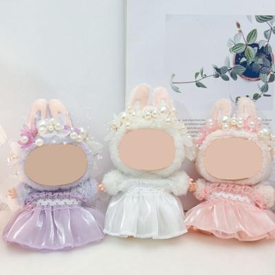 Baby Clothes Set with Hats Hair Accessories Soft Fabric Doll Wedding Clothes