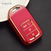 Tpu Car Key Case Cover Shell Fob For Honda Crv Cr-V Fit Civic Accord Hr-V Hrv City Odyssey Xr-V Remote Key Protector Holder Bag