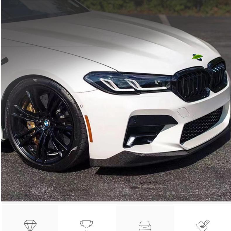 BMW M5 F90 MP Carbon Fiber Front Lip & Shovel Body Kit
