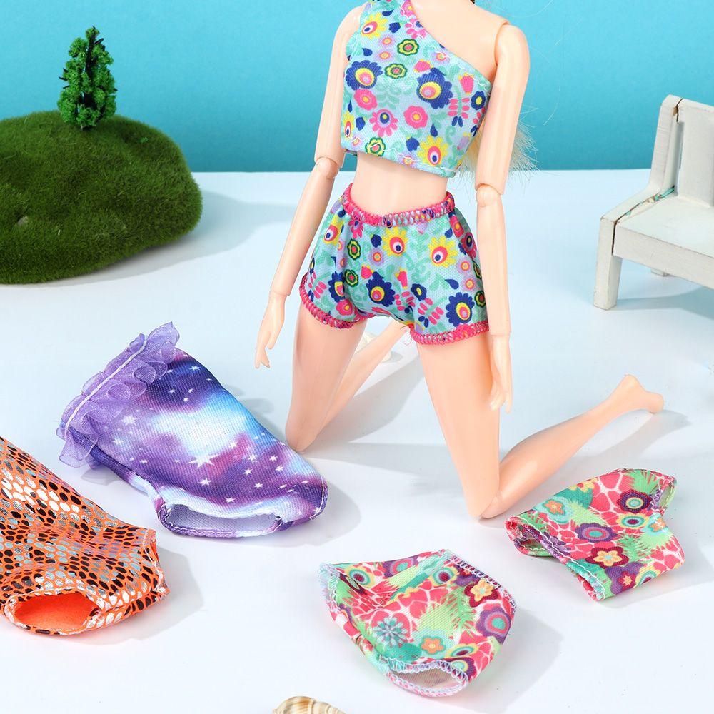 Beach Outfits Play House Doll Swimsuits Miniature Bathing Bikini Toys Clothes Dollhouse Swimwear