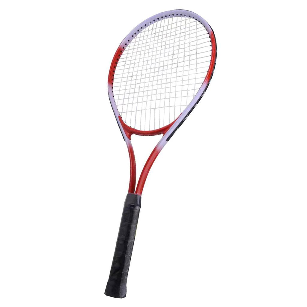 27 Inch Tennis Racket Anti Slip Single Tennis Racquet Exquisite Workmanship Competition Training Lightweight Ergonomic for Gym