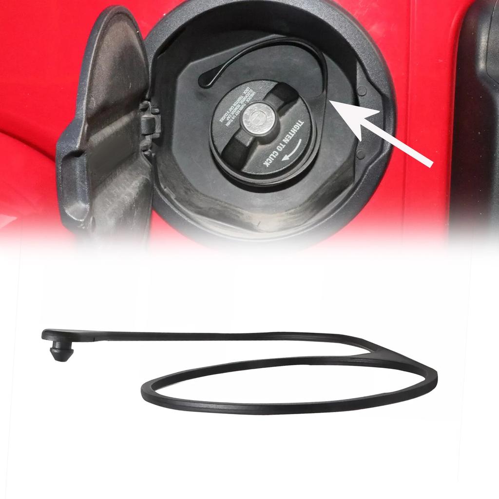 1 stk. plast bil drivstoffpåfyllingslokk snor for Jeep for Wrangler JL JT 4XE 2018+ deler tilbehør motordeler