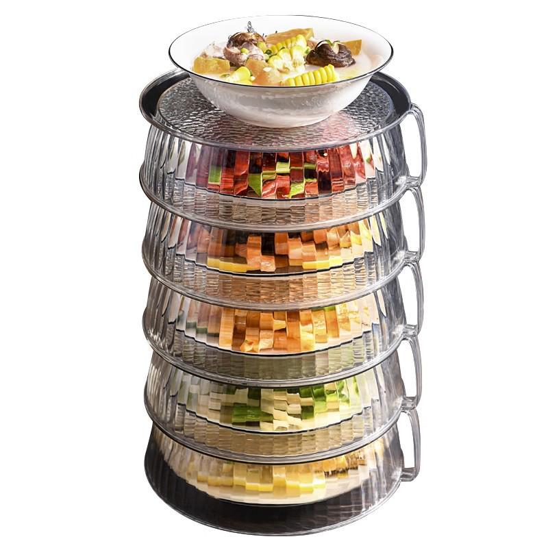 Folding Dustproof Food Cover & Storage Rack for Dining Table