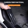 Black Carbon Fiber Patterned DIY Car Stickers Tape for Car Door Sill Threshold Car Body Cars Paint Protective Film 3 5 7cm 10cm