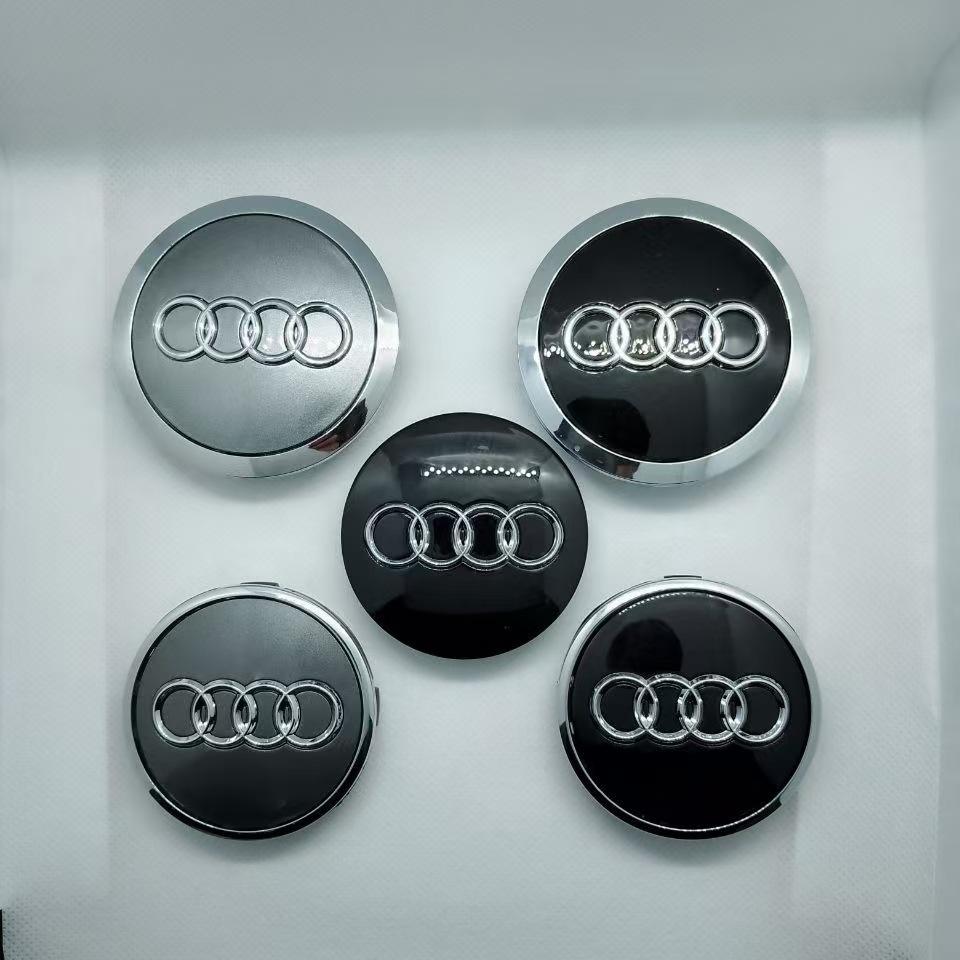60/61/68/69/77MM 4pcs Car Wheel Center Hup Cap Cover for AUDI A4 A6L A7 A8 A3 A5 A6 S3 S4 Q3 Q5 Q5L Q7 Modification