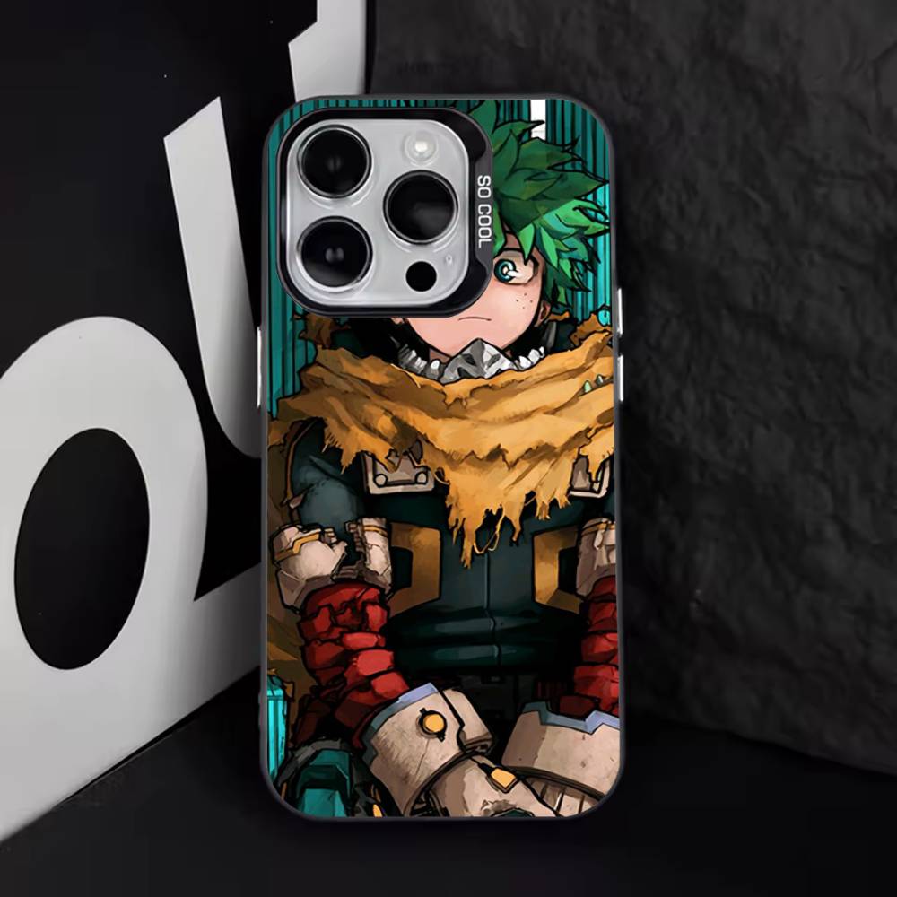 My Hero Academia D-Deku Phone Case For iPhone 17,16,15,14,13,12,11,Pro,Max,Plus,E,Air,Mini Black Tpu Cover