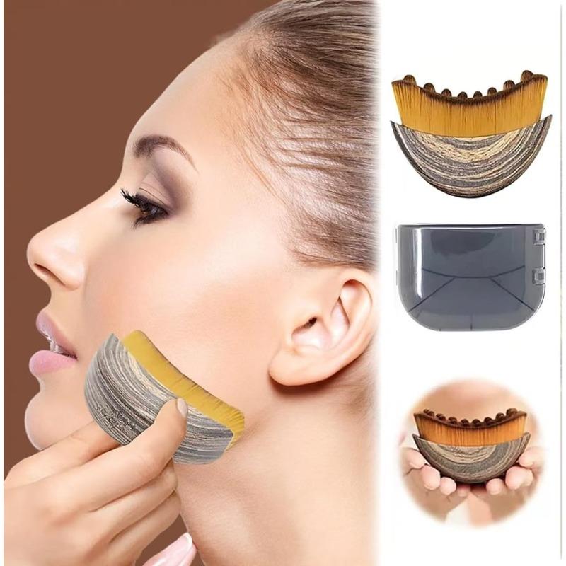 New Lymphatic Contour Face Brush - A Brush for Facial Contouring and Lymphatic Massage