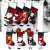 Snowman Hanging Christmas Gift Bag Penguin Fireplace Christmas Stocking  Christmas