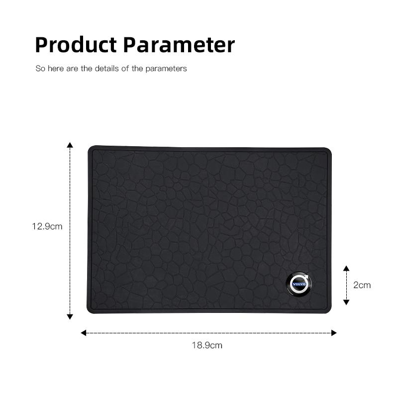 Car Styling Anti Slip Pad Phone PVC Non Slip Sticky Gel Mat For Volvo XC90 V90 V60 XC60 V40 S80 S60 S90 C40 XC40 V70 XC70 C30