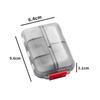 New Hot Mini Portable Travel 10 Grids Travel Pill Container Cases Box Organizer Storage for Tablets Vitamin Medicine Fish Oils