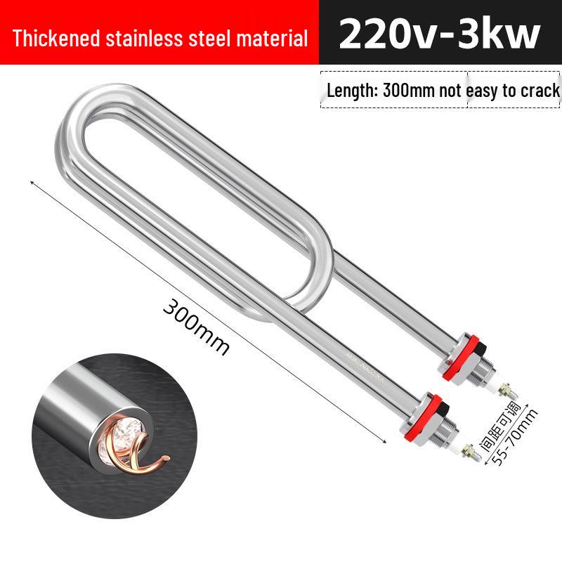 Electric Rice Steamer Heating Tubes: 380v & 220v, 2kw, 3kw, 4kw Heating Elements for Steaming Boxes