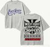 West Coast Choppers Gift T-shirt Men Women Harajuku Oversized Unisex Short Sleeve Streetwear high quality Couples hot product Comfortable