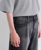 MUSINSA STANDARD Scrub Washed Wide Denim Pants [Washed Black]