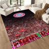 FC Bayern München Fußmatte Geeignet für Eingangsbereich Esszimmer Küche Spielzimmer Rutschfester Teppich Büros dekorieren Am besten für Weihnachten