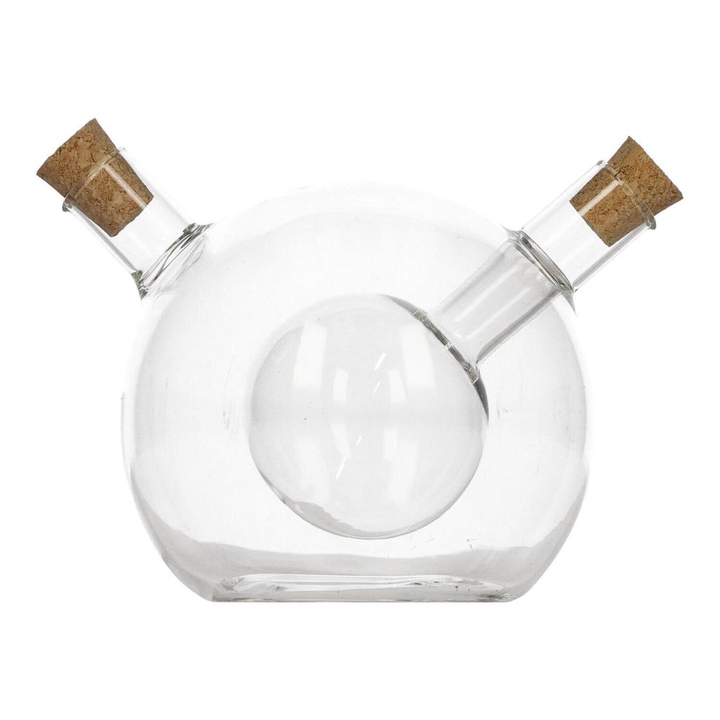 2 In 1 Glass Bottle For Oil And Vinegar 480 Ml