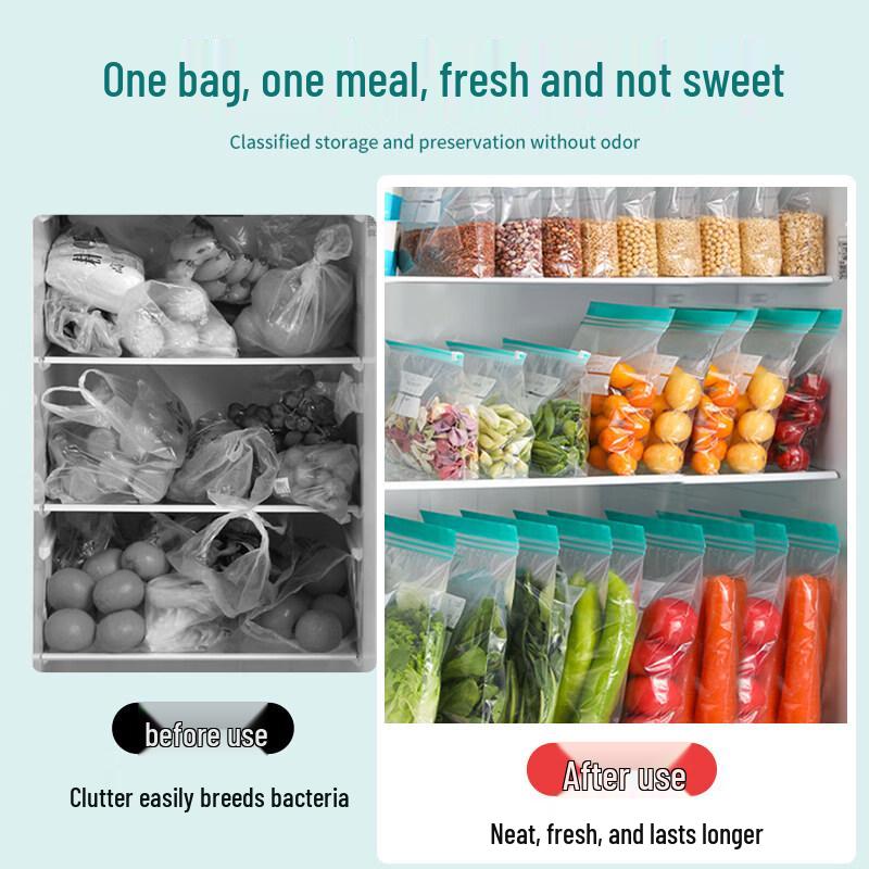 Food-Grade Refrigerator Storage Bags