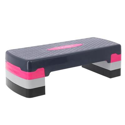 HMS AS002 Pink and Grey Aerobic Fitness Step