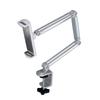 Metall Bett Handyhalter mit Klemme 360 Grad Drehung Faltbarer Schreibtisch Langarm Handyhalter mit