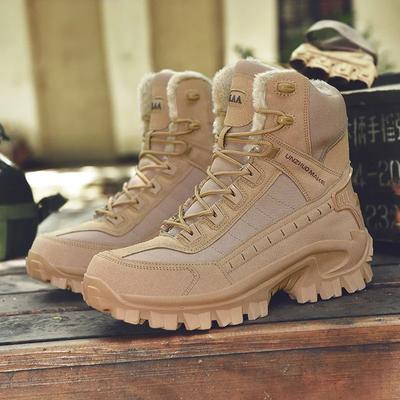 Nuovi Stivali Tattici da Uomo Impermeabili Antiscivolo Sicurezza Scarpe da Caccia Escursionismo Marca Unisex Maschile Stivale Militare Scarpe da Moto Arrampicata