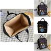 Pooh Bear Mommy Bag Printed Backpack For Mothers And Babies Large Capacity Travel Backpack