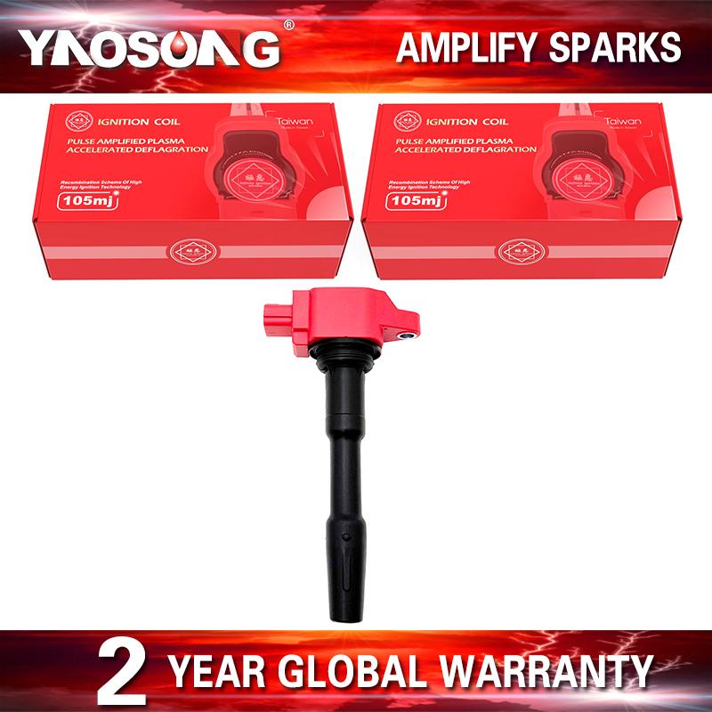 Ignition Coil For Nissan Renault Clio Dacia Duster Smart Fortwo 453 0.9 1.0 1.2 1.6 UF808 22448-00Q0F 22433-2428R