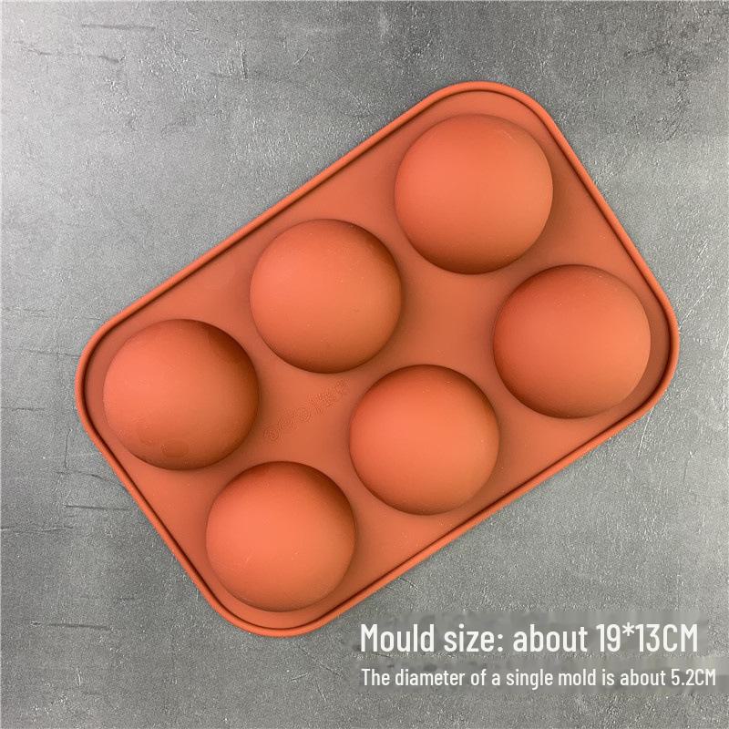 

Форма для шоколадного шарика и пудинга в форме полукруга: Размеры 6 дюймов, 15 дюймов, 35 дюймов для выпечки муссов, тортов, кубиков льда