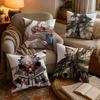 Anime GGachiakuta Pillow Case Soft Plush Cushion Cover Double Print and Invisible Zipper for Sofa Home Car Use