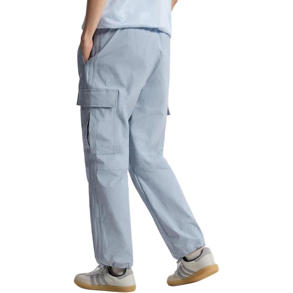Adidas Originals Classic Three Stripes Series SS26 Solid Color Mid-Rise Cargo Pants Men Pants LE7351