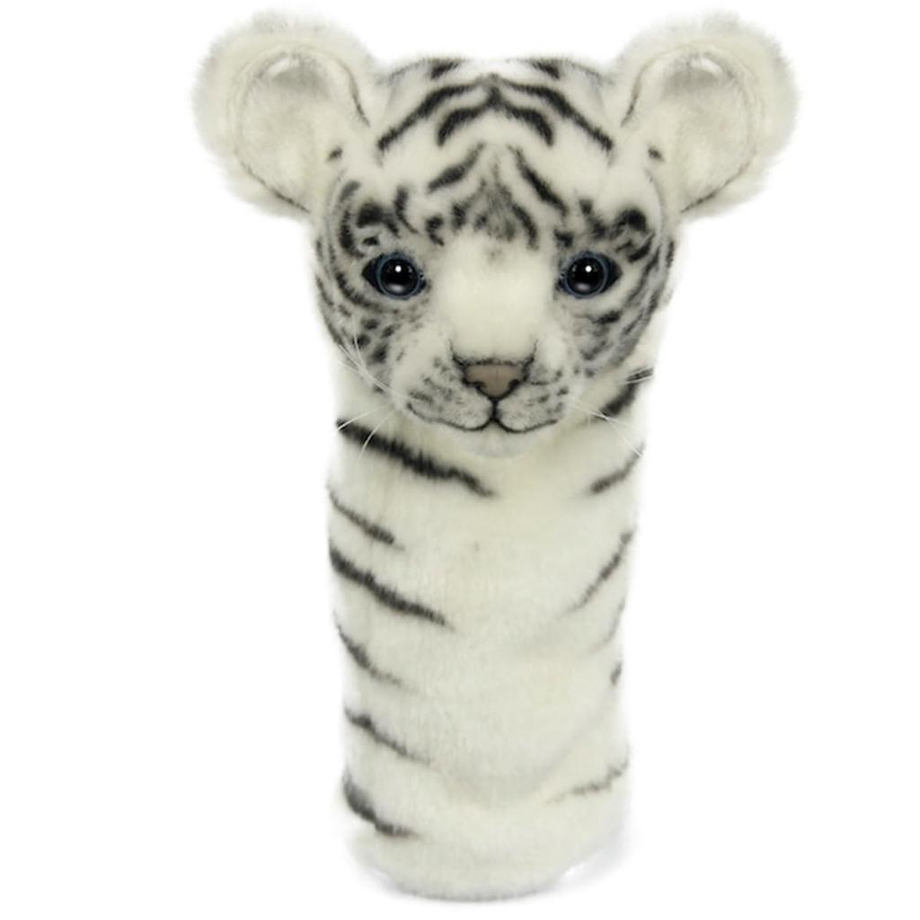 Hansa White Headcover for HANSA Utility Clubs, Plush Animal Design, White Tiger, BH8168