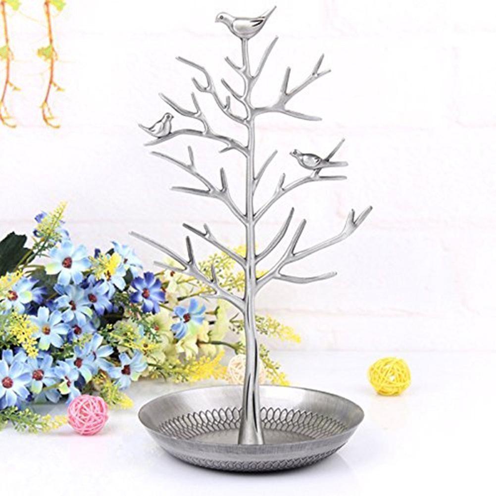 Buy Birds Tree Jewelry Stand Display Earring Necklace Holder Organizer