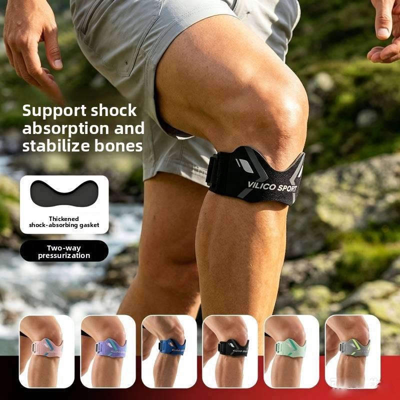 Sports Knee Brace With Adjustable Support For Running And Basketball Athletes