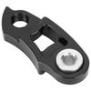 Mountain Bike Rear Derailleur Hanger Bicycle Aluminum Alloy Tail Hook Extender AccessoryBlack