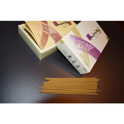 Awaji Baikundou Incense, Value Pack, Byakudan Kozenko, 110g, Fragrant Sandalwood Incense, Perfect for Gifts, Offerings, and Home Use, Value Pack #109