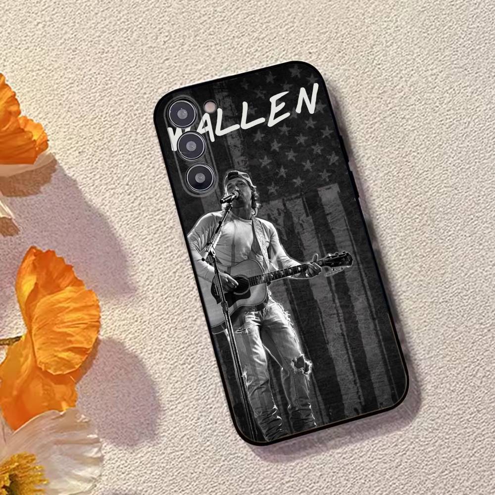 Morgan W-Wallen Singer Phone Case For Samsung Galaxy A73,A72,A71,A70,A53,A52,A51,Others Soft Black Cover