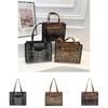Bolsa Tote Grande Estilosa com Estampa de Leopardo Para Mulheres Perfeito Statement de Moda Retrô