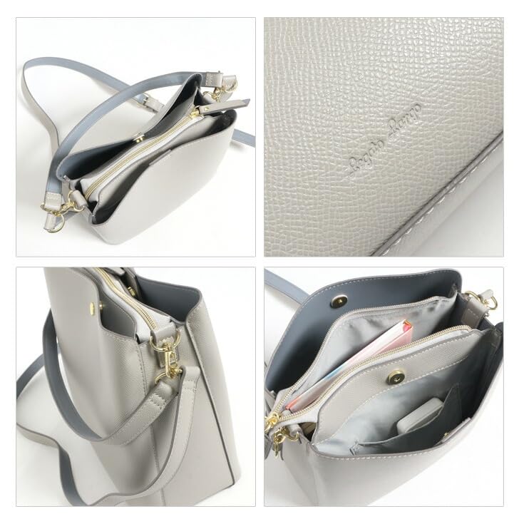 Legato Largo A5 2way Shoulder Bag Black F LH-F3373 Women's