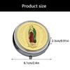 Durability Christian Themed Jewelry Box Organizers With Makeup Mirror Compartment For Sacred Items And Homes Display