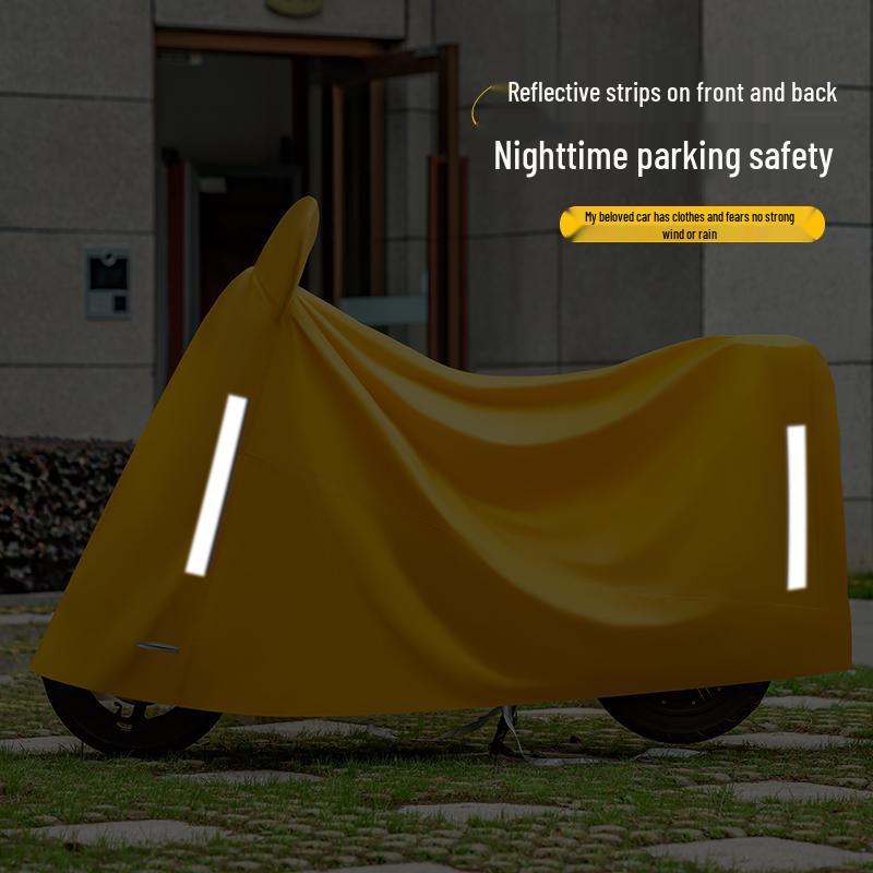 Weatherproof Electric Vehicle Cover for Yadea, Aima, and Tailing - Sun, Rain, and Dust Protection for E-Bikes & Motorcycles