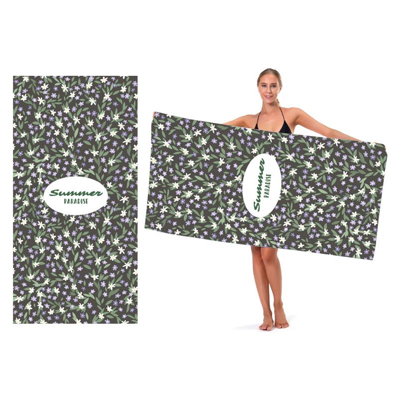 Printed beach towel, printed swimming towel, beach seat towel, bath towel