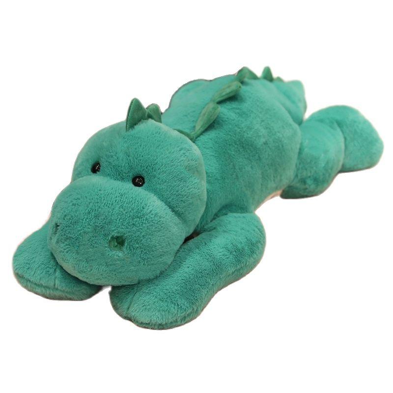 

Super Soft Big Lying White Polar Bear Toy Stuffed Animals Doll Cushion Dinosaur Pig Husky Dog Throw Pillow Hug Cuddly Plushies зелёный