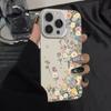 Vintage Floral Phone Case, Colorful Wildflower Pattern Shockproof Cover for iPhone