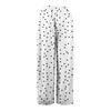 Women's Printed Wide Leg Pants With Pockets High Waist Drawstring Loose Casual Pants
