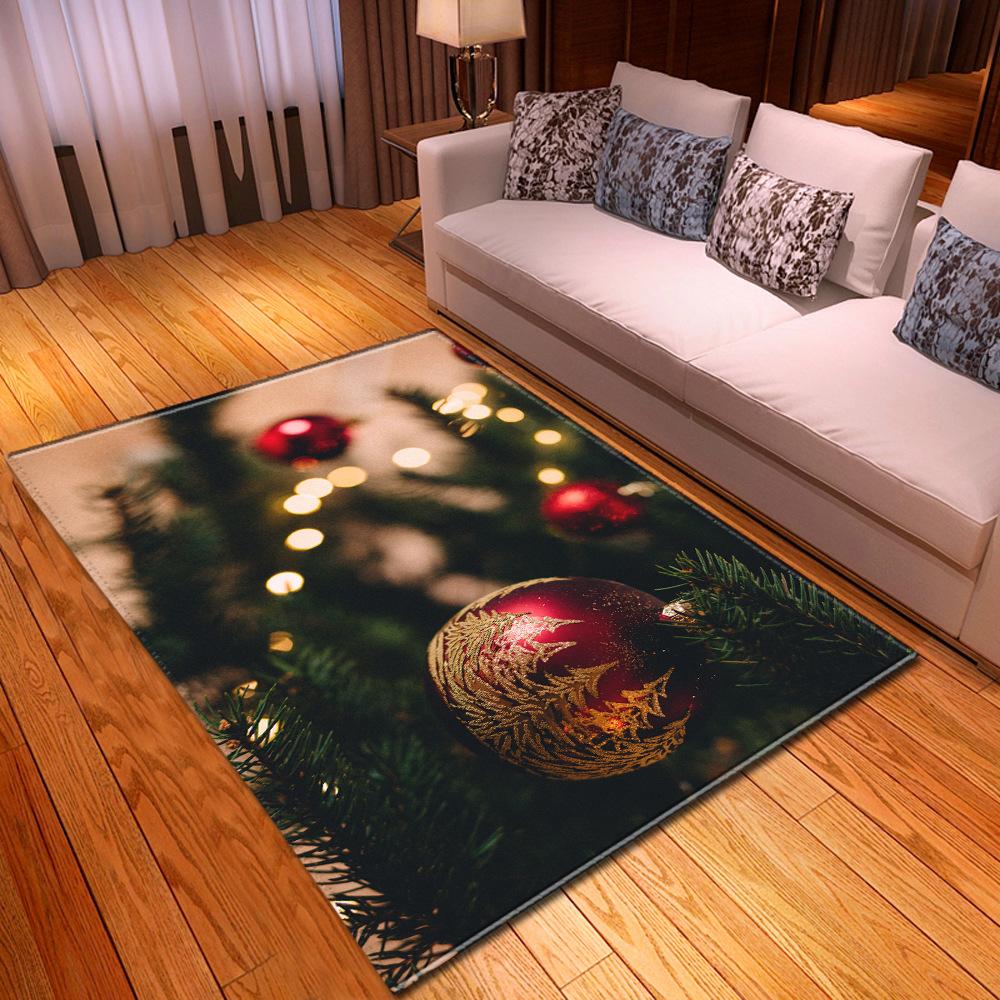 Christmas Living Room Floor Mat Bedroom Dining Room Carpet Carpet Doormat