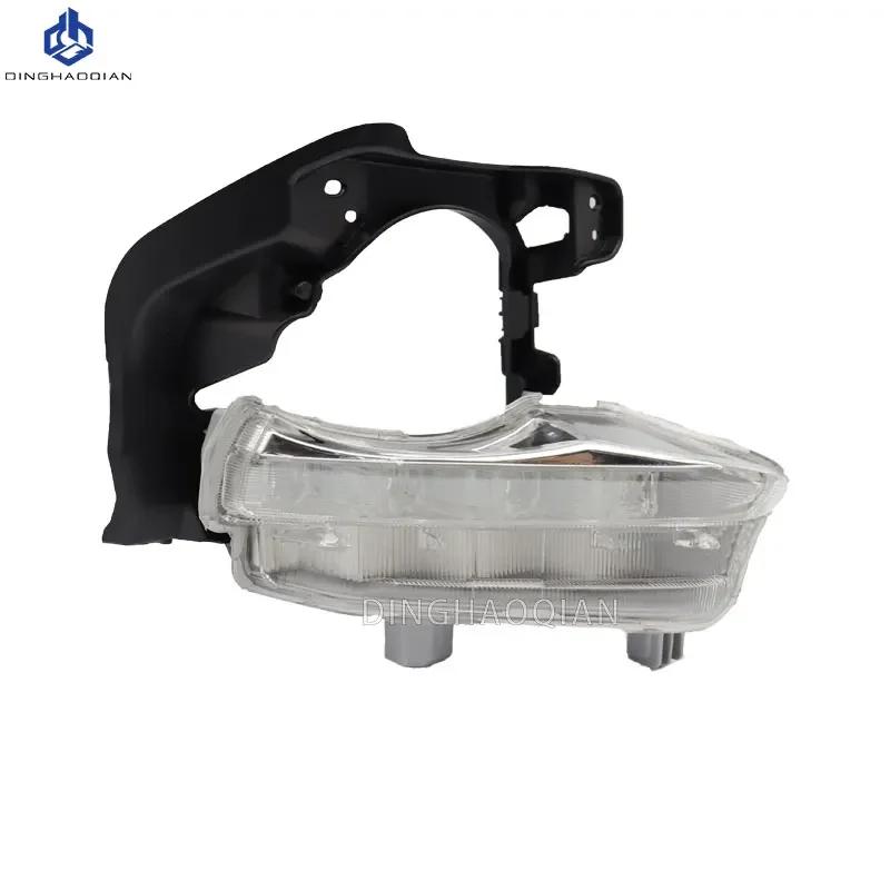 LED DRL LED Fog Lights for Toyota Highlander 2014 2015 2016 2017 2018 Headlight Driving Lamps Front Bumper Fog Lamp Fog Light