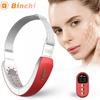 Electric V-Face Lifting Beauty Device Double Chin Remove EMS Face Slimming Red/Blue Light Heat Massage Face Lifting Machine Care